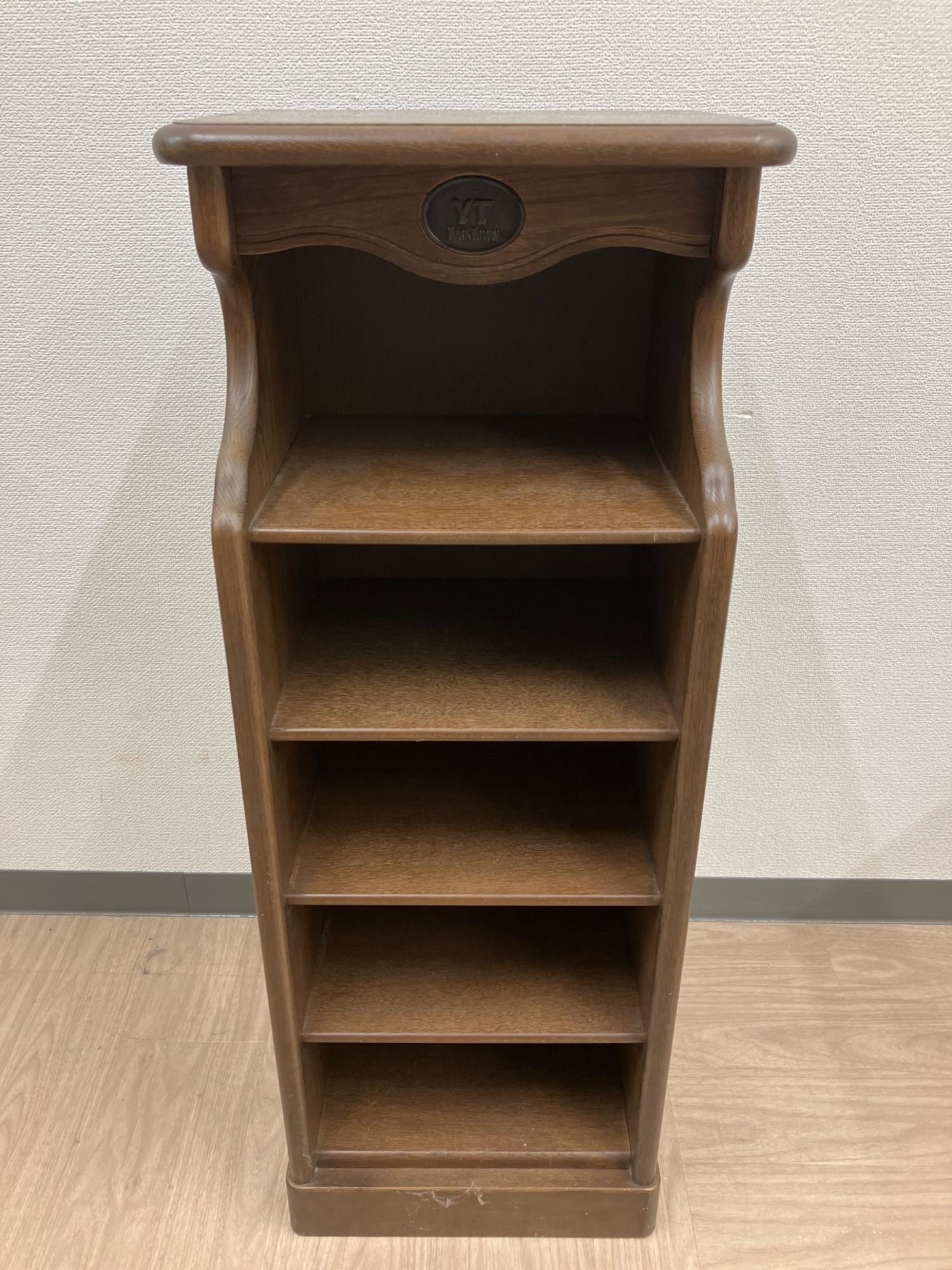 【良品】カリモク家具 / karimoku 木製シューズラック（トレー付き） karimoku (カリモク) シューズボックス 168 ブラウン｜トレファクONLINE