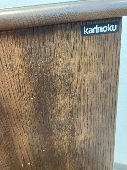 karimoku (カリモク) シューズボックス 168 ブラウン