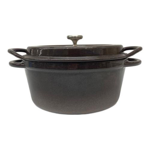 VERMICULAR (バーミキュラ) 両手鍋 ブラウン 18cm