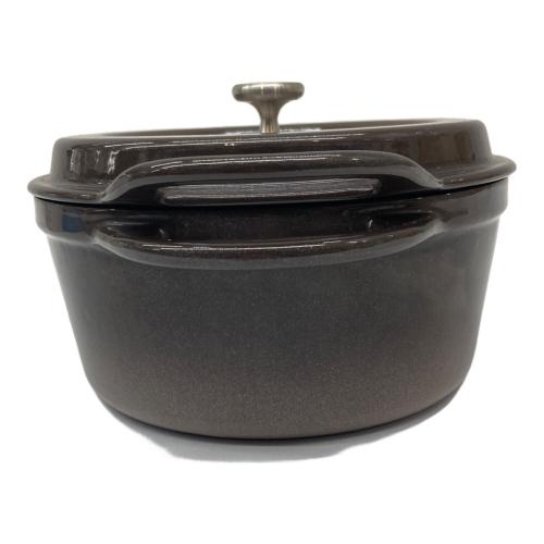 VERMICULAR (バーミキュラ) 両手鍋 ブラウン 18cm