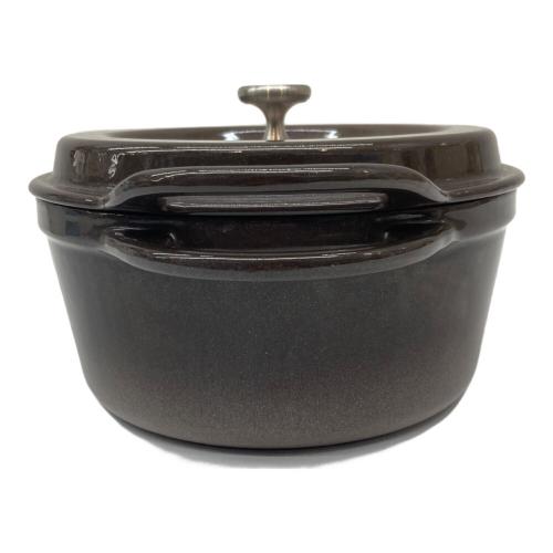 VERMICULAR (バーミキュラ) 両手鍋 18cm ブラウン｜トレファクONLINE