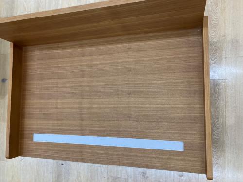 UNICO (ウニコ) 2人掛けソファー W121×D77.5×H77cm グレー×ナチュラル ALBERO カバーリングソファ 2シーター ウォールナットカラー