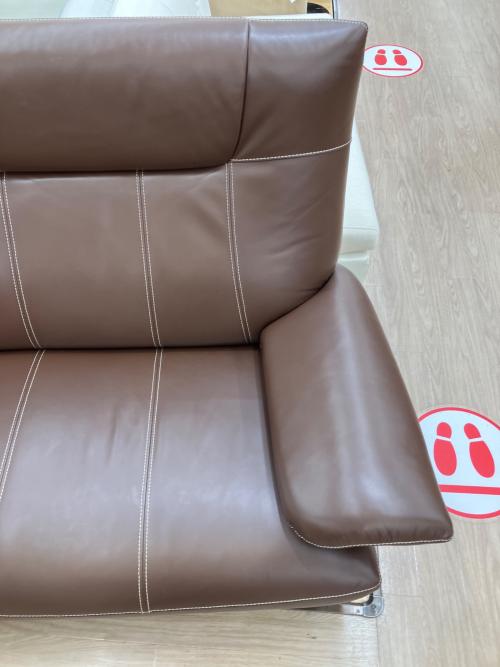 星野民藝 2人掛けソファー ブラウン