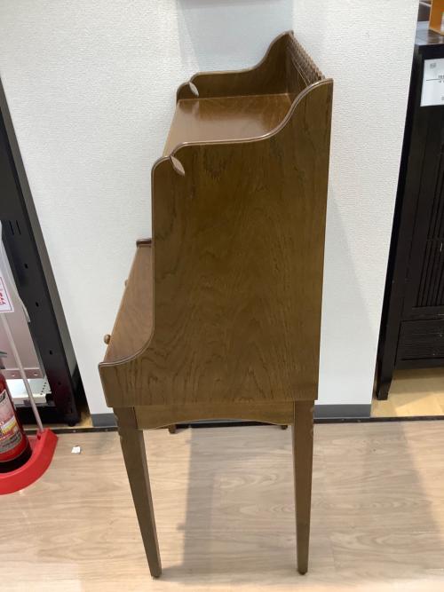 静岡県家具工業組合 ライティングデスク 280 ブラウン