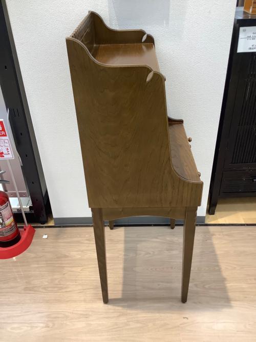 静岡県家具工業組合 ライティングデスク 280 ブラウン