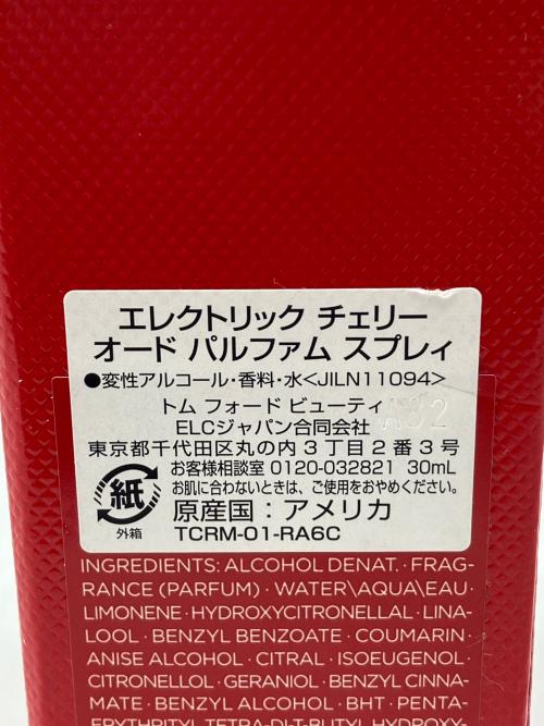 TOM FORD (トムフォード) オードパルファム 30ml 残量80%-99% エレクトリック チェリー