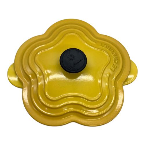 LE CREUSET (ルクルーゼ) 鍋 イエロー ココット・フルール