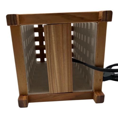 わにくらふと テーブルスタンド 2022年製 飛騨組子「千鳥格子」