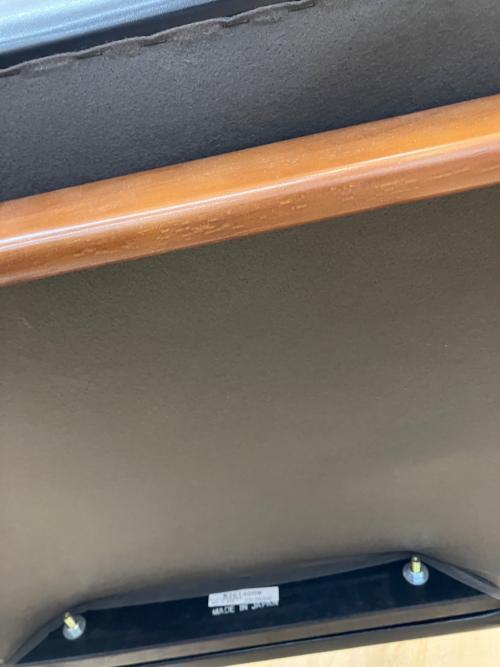 カリモク60 (カリモクロクマル) 1人掛けソファー W36140 スタンダードブラック