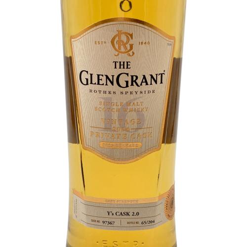 グレングラント プライベートカスク2.0 スコッチウィスキー 16年 700ml 2006 未開封品