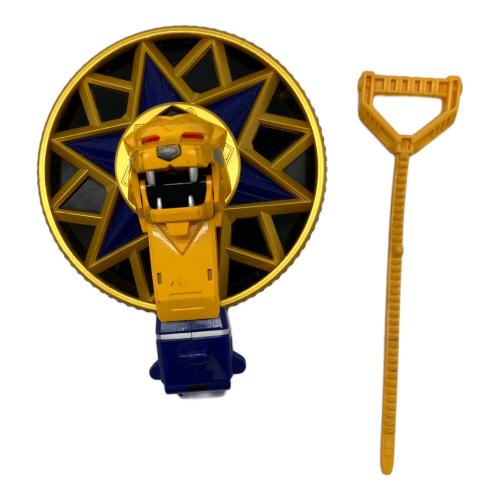 BANDAI (バンダイ) DX超合金 旋風神 戦隊ヒーロー プリントハガレ・キズ・ハリケンドルフィンにヤケ・ソードスラッシャー目立つ使用感有