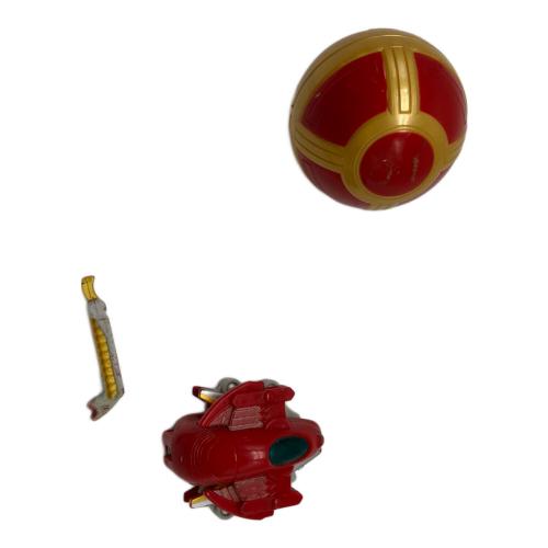 BANDAI (バンダイ) DX超合金 旋風神 戦隊ヒーロー プリントハガレ・キズ・ハリケンドルフィンにヤケ・ソードスラッシャー目立つ使用感有