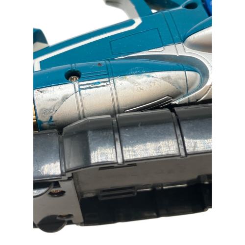 BANDAI (バンダイ) DX超合金 旋風神 戦隊ヒーロー プリントハガレ・キズ・ハリケンドルフィンにヤケ・ソードスラッシャー目立つ使用感有