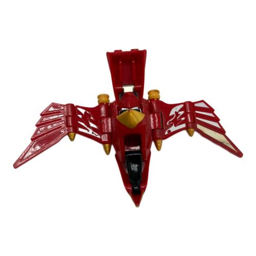 BANDAI (バンダイ) DX超合金 旋風神 戦隊ヒーロー プリントハガレ・キズ・ハリケンドルフィンにヤケ・ソードスラッシャー目立つ使用感有