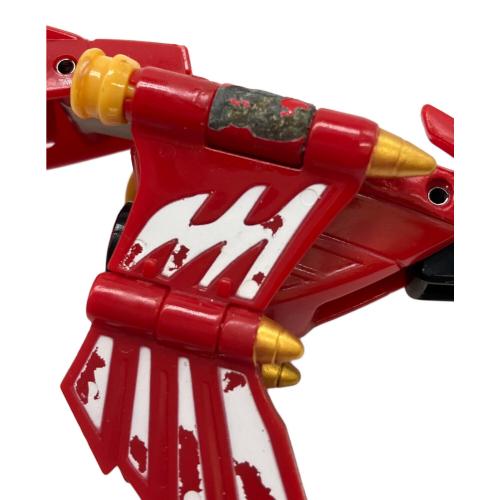 BANDAI (バンダイ) DX超合金 旋風神 戦隊ヒーロー プリントハガレ・キズ・ハリケンドルフィンにヤケ・ソードスラッシャー目立つ使用感有