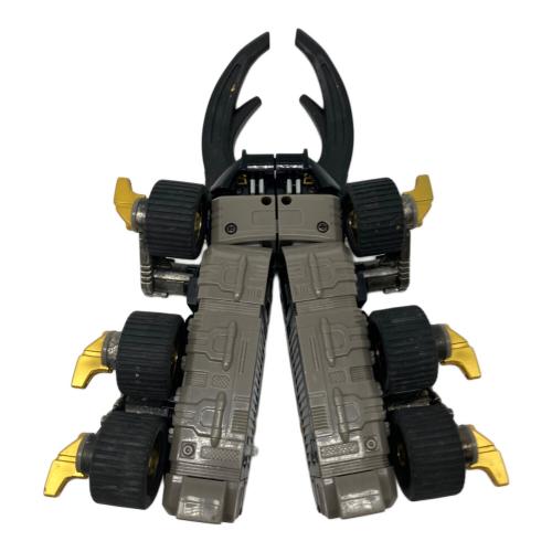 BANDAI (バンダイ) DX超合金 轟雷神 戦隊ヒーロー ネーム跡・ゴウライスタッグの胴体ジョイント部分(轟雷神の脚部)破損有