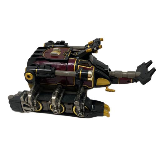 BANDAI (バンダイ) DX超合金 轟雷神 戦隊ヒーロー ネーム跡・ゴウライスタッグの胴体ジョイント部分(轟雷神の脚部)破損有