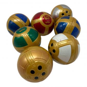 BANDAI (バンダイ) カラクリボール7個まとめ 戦隊ヒーロー 各ボール対応のメダル欠品