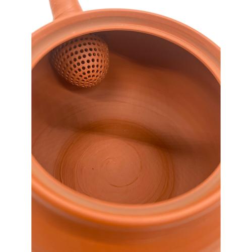 常滑焼 (トコナメヤキ) 茶器 急須1・湯呑み5セット 共箱・ウコン布・陶歴付