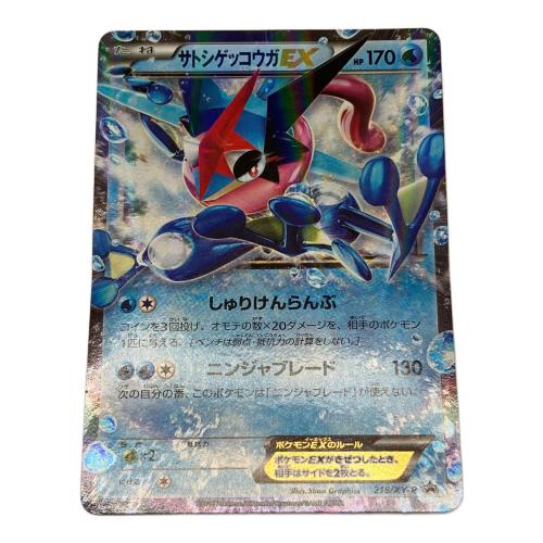 pokemon (ポケモン) サトシゲッコウガEX ポケモンカード 218/XY-P