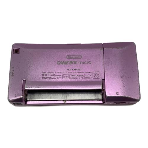 Nintendo (ニンテンドー) GAMEBOY micro OXY-001