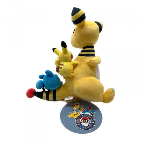 ポケモンセンター　トウキョウベイ　デンリュウ　ピカチュウ　マリル　ぬいぐるみ Pokemon Center (ポケモンセンター) デンリュウとピカチュウとマリル