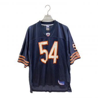 NFL (エヌエフエル) シカゴベアーズ ブライアン・アーラッカー S-2008 ゲームシャツ 古着 メンズ SIZE XL ネイビー