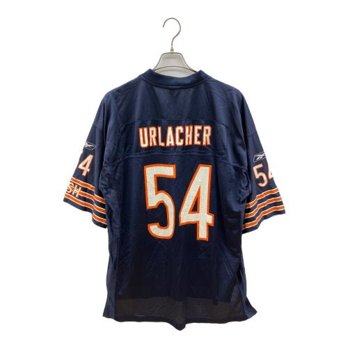 NFL (エヌエフエル) シカゴベアーズ ブライアン・アーラッカー S-2008 ゲームシャツ 古着 メンズ SIZE XL ネイビー
