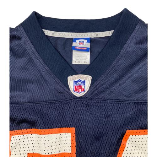 NFL (エヌエフエル) シカゴベアーズ ブライアン・アーラッカー S-2008 ゲームシャツ 古着 メンズ SIZE XL ネイビー