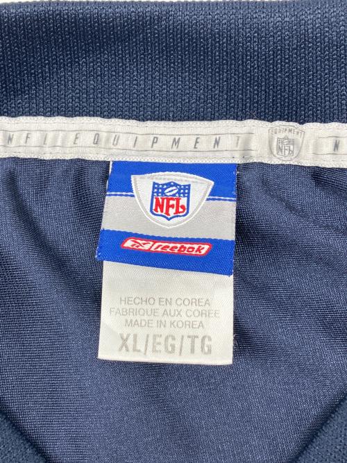 NFL (エヌエフエル) シカゴベアーズ ブライアン・アーラッカー S-2008 ゲームシャツ 古着 メンズ SIZE XL ネイビー