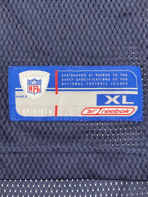 NFL (エヌエフエル) シカゴベアーズ ブライアン・アーラッカー S-2008 ゲームシャツ 古着 メンズ SIZE XL ネイビー