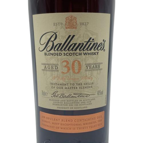 バランタイン スコッチウィスキー 30年 700ml