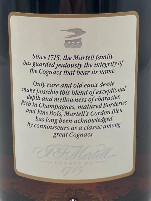 マーテル (MARTELL) CORDON BLEU コニャック 700ml