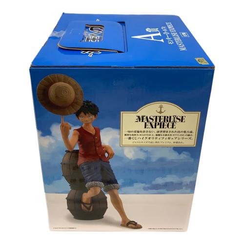ONE PIECE (ワンピース) A賞 モンキー・D・ルフィ MASTERLISE EXPIECE フィギュア