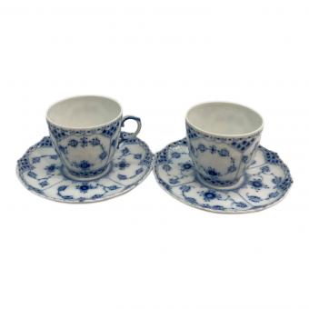 ROYAL COPENHAGEN (ロイヤル・コペンハーゲン) カップ&ソーサー 072/073 ブルーフルーテッド・フルレース