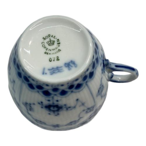 ROYAL COPENHAGEN (ロイヤル・コペンハーゲン) カップ&ソーサー 072/073 ブルーフルーテッド・フルレース