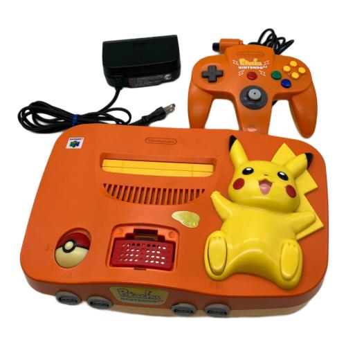 Nintendo (ニンテンドー) Nintendo64　ピカチュウモデル NUS-101 メモリーエキスパンションカバー欠損