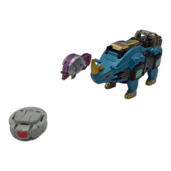 ガオライノス＆ガオマジロ レトロホビー ライノス胴体の固定難有 DX超合金