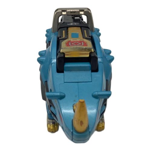 ガオライノス＆ガオマジロ レトロホビー ライノス胴体の固定難有 DX超合金