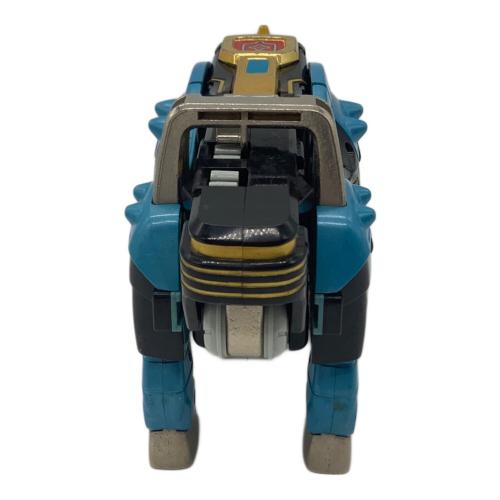 ガオライノス＆ガオマジロ レトロホビー ライノス胴体の固定難有 DX超合金