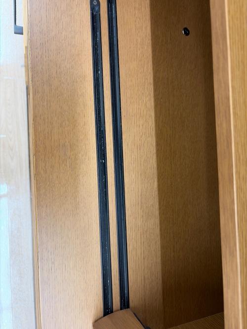 karimoku (カリモク) 2枚扉食器棚 ET4410 ライトブラウン