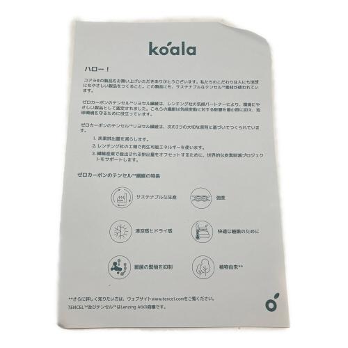 koala (コアラ) マットレス保護カバー 外装伝票剥がし跡有 ダブルサイズ