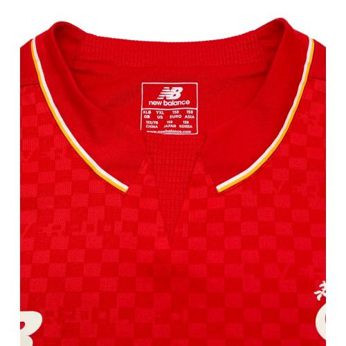 NEW BALANCE (ニューバランス) サッカーユニフォーム リバプール ユニフォーム キッズ SIZE 158 レッド