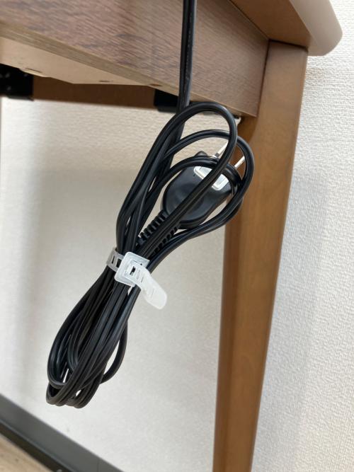 YAMAZEN (ヤマゼン) コタツワークデスク CDK-F752CT 2023年製 コンセントタップ付