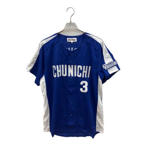 MIZUNO (ミズノ) レプリカユニフォーム 立浪和義 中日ドラゴンズ ビジター版 メンズ SIZE XL ブルー