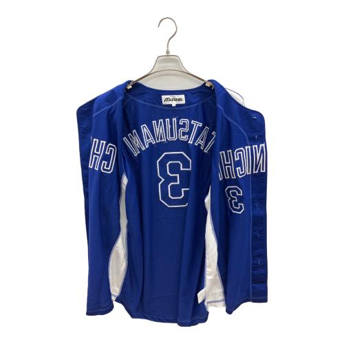 MIZUNO (ミズノ) レプリカユニフォーム 立浪和義 中日ドラゴンズ ビジター版 メンズ SIZE XL ブルー