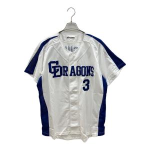 MIZUNO (ミズノ) レプリカユニフィーム 立浪和義 中日ドラゴンズ ホーム版 メンズ SIZE XL ホワイト×ネイビー