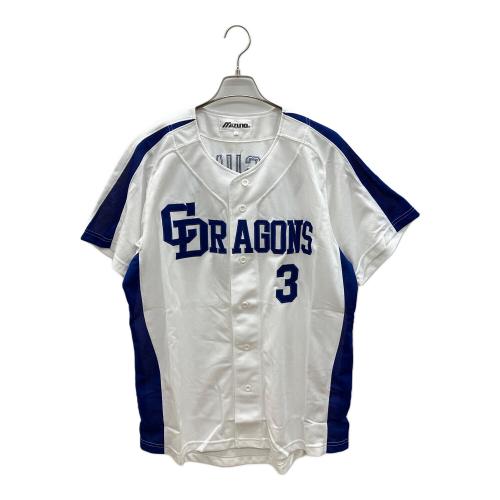 MIZUNO (ミズノ) レプリカユニフィーム 立浪和義 中日ドラゴンズ ホーム版 メンズ SIZE XL ホワイト×ネイビー