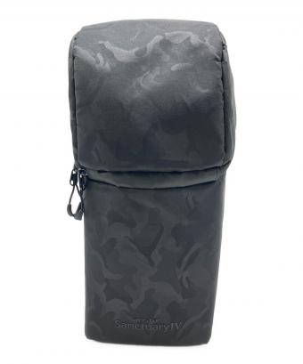 レンズバッグXL aosta (アオスタ) SancturaryⅣ ブラック×ブルー 未使用品