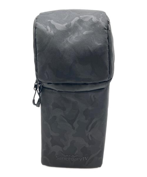 レンズバッグXL aosta (アオスタ) SancturaryⅣ ブラック×ブルー 未使用品